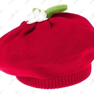 Gymboree Red Apple Beret for Kids